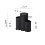 Porta Talher de Pia em Aço Inox - Organização com Elegância