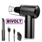 Aspirador Portátil Potente para Carros - Limpeza Fácil e Prática em Qualquer Lugar - Decora Byte